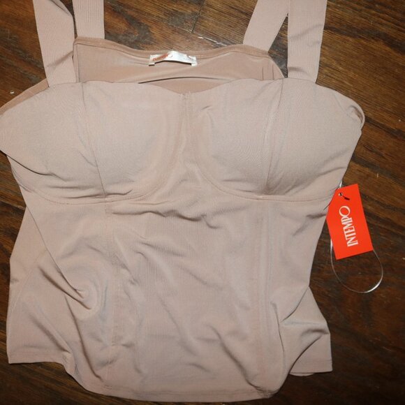 Intempo ladies nude top body suit top to belly area size XL - Picture 2 of 5